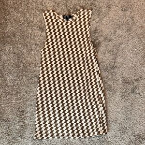 Motel Rocks Checkered Mini Dress